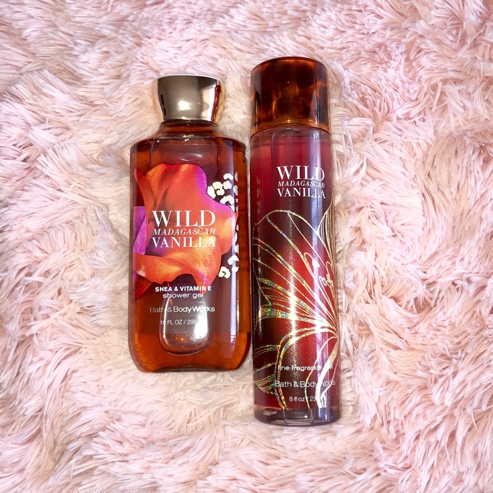 💙$5 Wild Vanilla Madagascar body wash & perfume